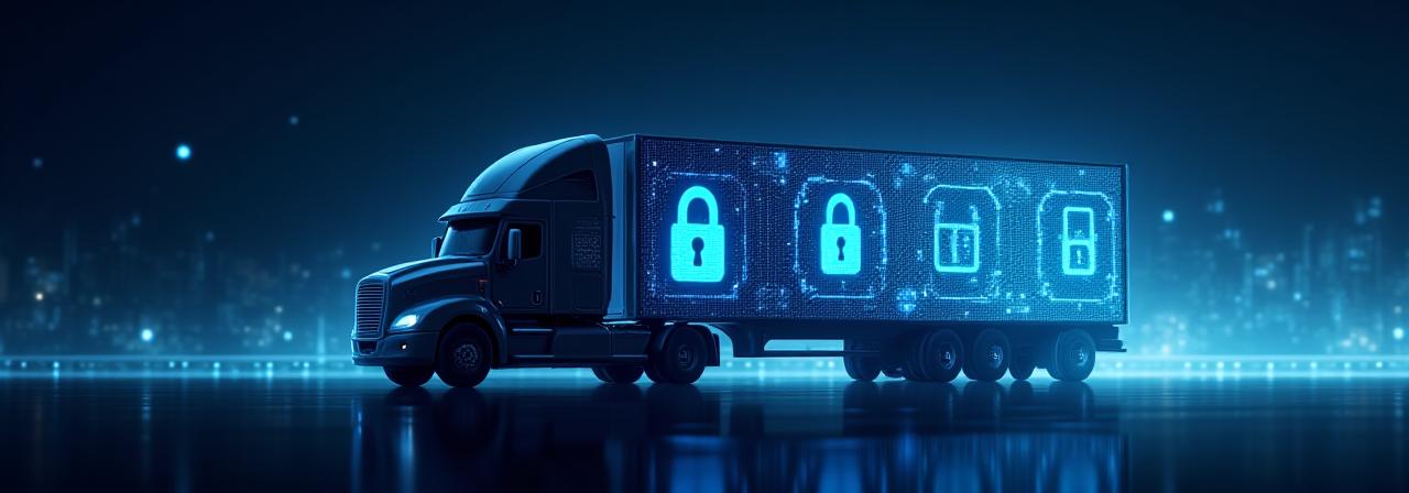 Secure data transmission and digital logistics security