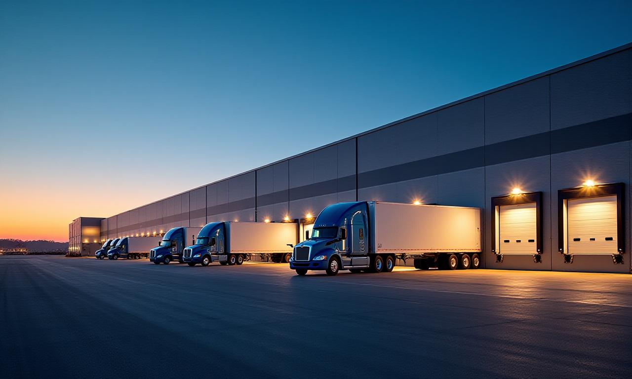 Modern logistics warehouse in Chester, Virginia